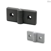 ELESA Hinges for profiles with friction locking, CFG.30/40-ERS-SH-6 CFG-ERS